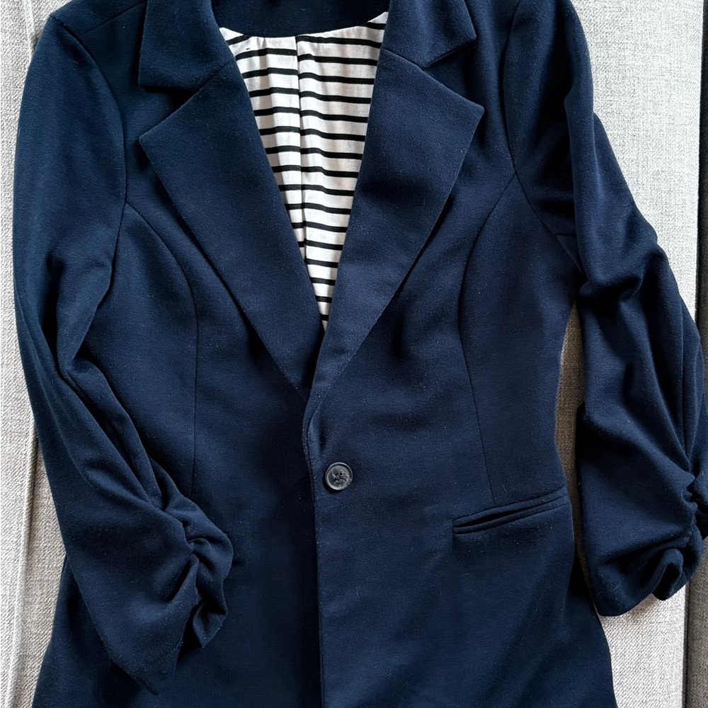 Navy Blue Women's Blazer
